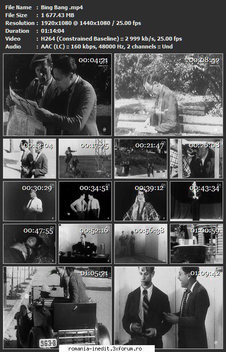 Bing Bang (1935) - sasadoru - Filme rom�nesti - Romanian Movies