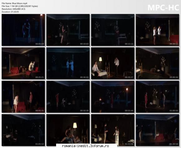 Blue Room - bgl23 - Teatru rom�nesc - Romanian Theater