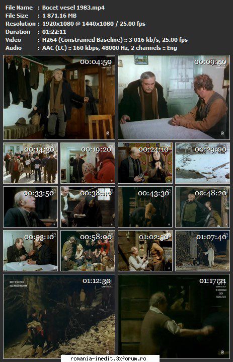 Bocet vesel (1984) - sasadoru - Filme rom�nesti - Romanian Movies