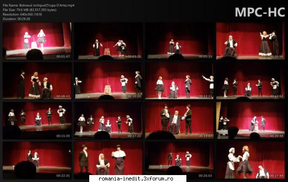 Bolnavul inchipuit(Trupa D'Arte) - bgl23 - Teatru rom�nesc - Romanian Theater