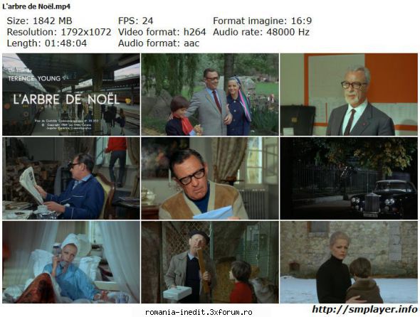 Bourvil (1917�1970) - Movie Collection - L'Arbre de Noel (1969) The Christmas - Filme clasice - Old Movies