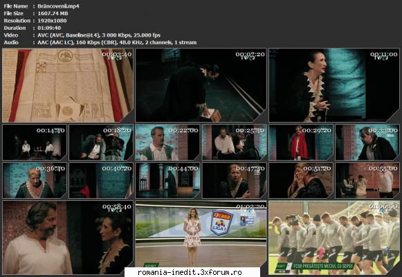 Br�ncovenii (2020) TVR - sasadoru - Teatru rom�nesc - Romanian Theater