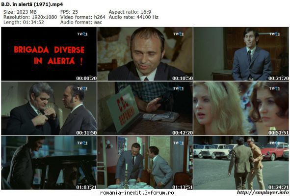Brigada Diverse in alerta (1970) - marianvo - Filme rom�nesti - Romanian Movies