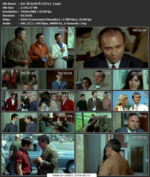 Brigada Diverse in alerta (1970) - sasadoru - Filme rom�nesti - Romanian Movies