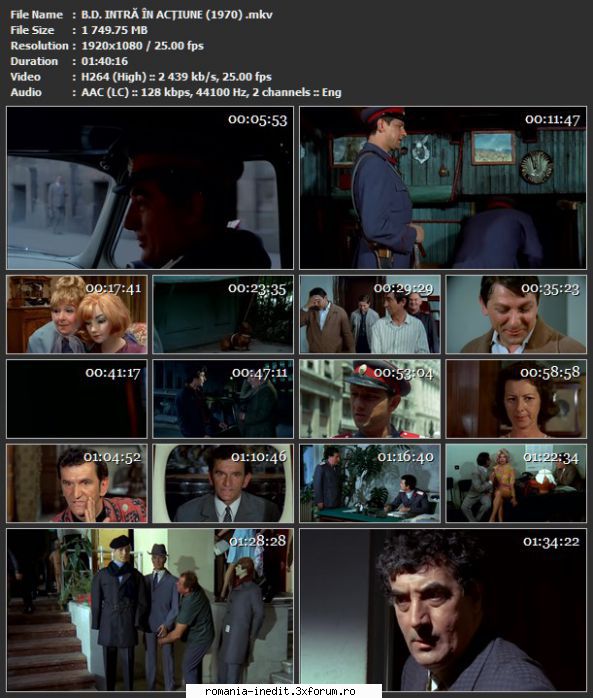 Brigada Diverse intra in actiune (1970) - sasadoru - Filme rom�nesti - Romanian Movies
