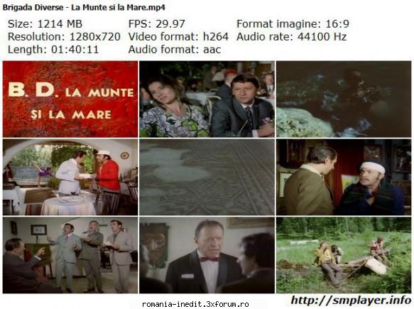 Brigada Diverse la munte si la mare (1971) - Brigada Diverse la munte si - Filme rom�nesti - Romanian Movies