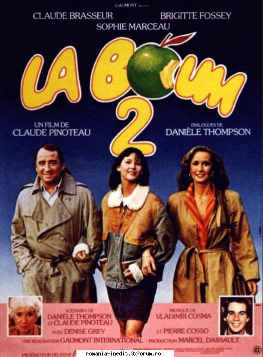 Brigitte Fossey - La Boum 2 The Party 2 La Boum 2 Die Fete geht - Filme clasice - Old Movies