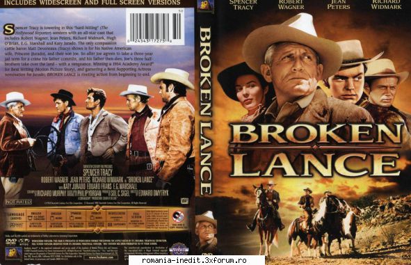 Broken Lance (1954) (Spencer Tracy) - Broken Lance (1954) Matt Devereaux e un - Filme clasice - Old Movies