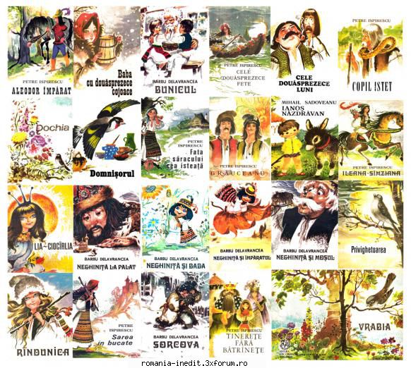 Brosurele cu desene de Coca Cretoiu-Seinescu - Am 'adunat' de pe net 23 de - Carti pentru copii - Books