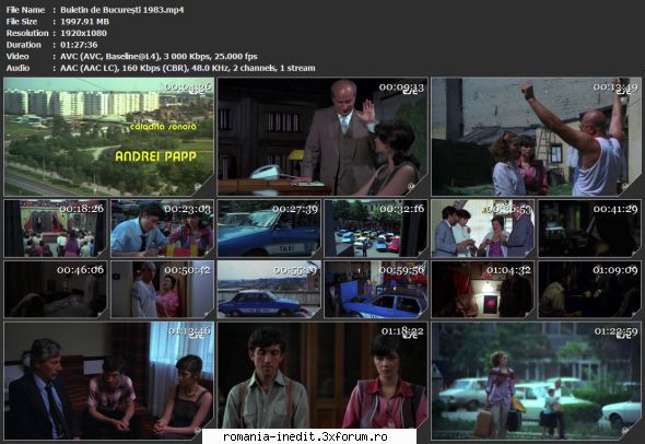Buletin de Bucuresti (1982) - tvrip de București 1983.mp4 Mod edit - Filme rom�nesti - Romanian Movies