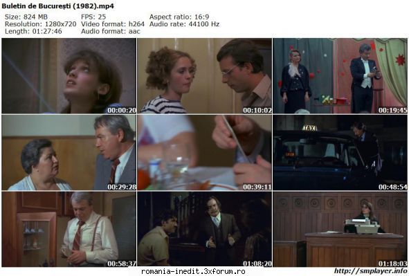 Buletin de Bucuresti (1982) - Multumiri uploaderului prim! - Filme rom�nesti - Romanian Movies