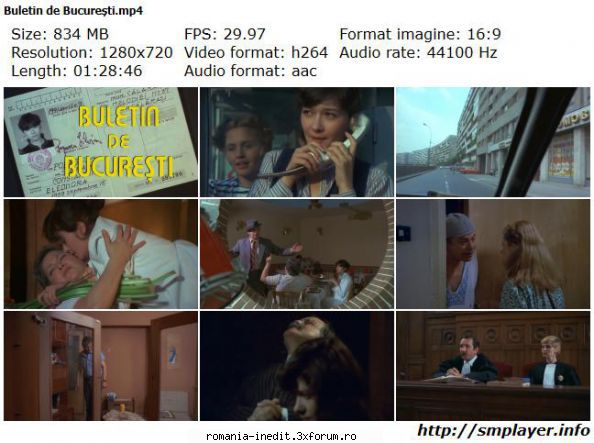 Buletin de Bucuresti (1982) - Buletin de Bucuresti (1982) Bucharest - Filme rom�nesti - Romanian Movies