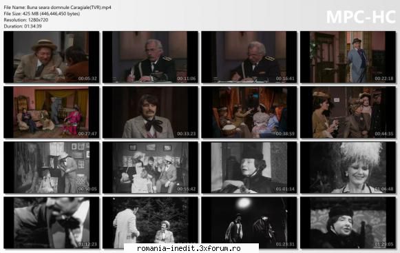 Buna seara domnule Caragiale(TVR) - bgl23 - Teatru rom�nesc - Romanian Theater
