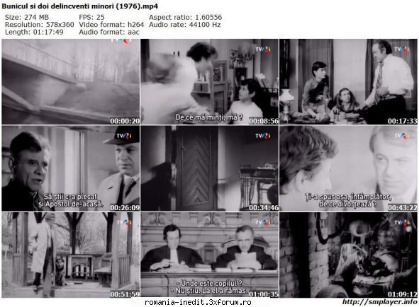 Bunicul si doi delincventi minori (1976) - Multumiri uploaderului prim! - Filme rom�nesti - Romanian Movies