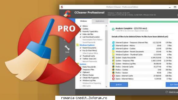 CCleaner Professional 5.38 Build 6357 + Keys - catalin560 - New Softwarez