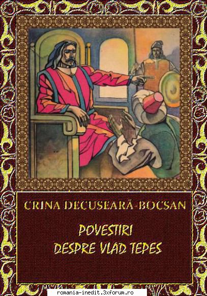 CRINA DECUSEARA-BOCSAN - Povestiri despre Vlad Tepes - Am gasit-o la liber, am - Carti pentru copii - Books