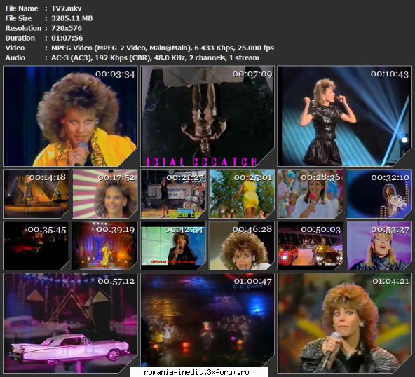 C C CATCH videos and lives performances - sasadoru - Spectacole straine - International performances