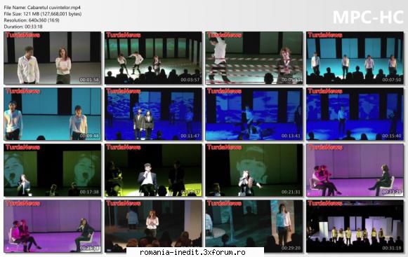 Cabaretul cuvintelor - bgl23 - Teatru rom�nesc - Romanian Theater