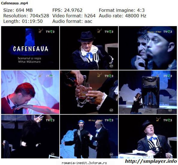 Cafeneaua (2011) (Teatru TV) - Repostare !! Cafeneaua (2011) - Teatru rom�nesc - Romanian Theater