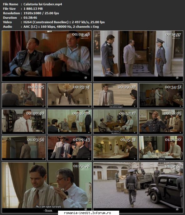 Calatoria lui Gruber (2009) - sasadoru - Filme rom�nesti - Romanian Movies