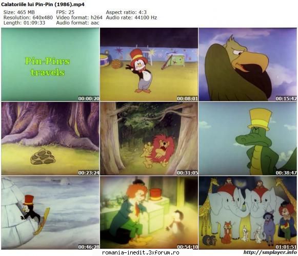 Calatoriile lui Pin-Pin (1986) - marianvo - Filme pentru copii - Movies for kids