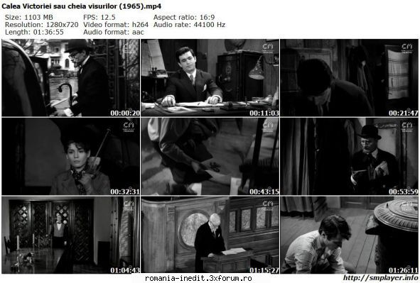 Calea Victoriei sau cheia visurilor (1965) - marianvo - Filme rom�nesti - Romanian Movies