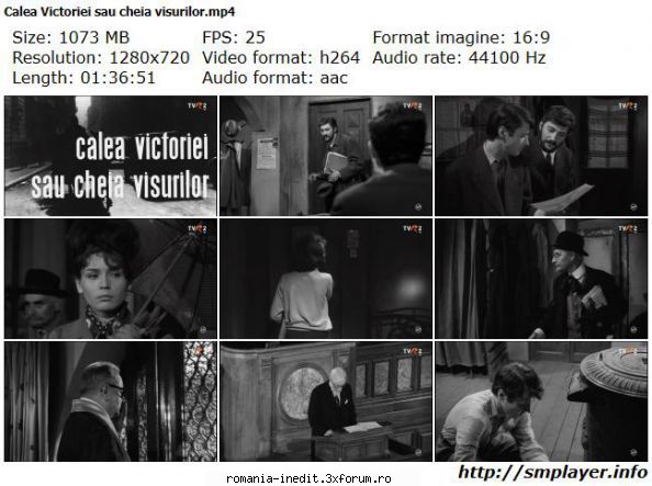 Calea Victoriei sau cheia visurilor (1965) - Calea Victoriei sau cheia - Filme rom�nesti - Romanian Movies