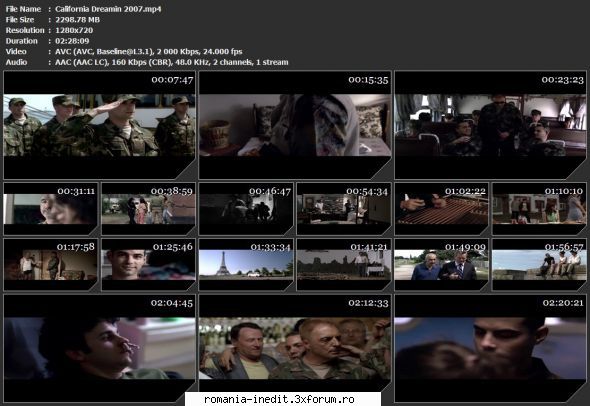 California Dreamin' (nesfarsit) (2007) - sasadoru - Filme rom�nesti - Romanian Movies