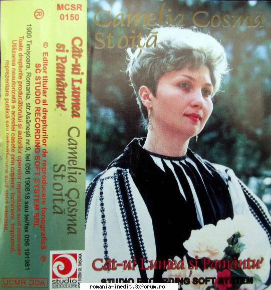 Camelia Cosma Stoita - Cat-ui lumea si pamantul - Camelia Cosma S - Muzica populara romaneasca - Romanian folk