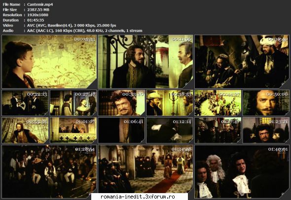 Cantemir (1973) - sasadoru - Filme rom�nesti - Romanian Movies