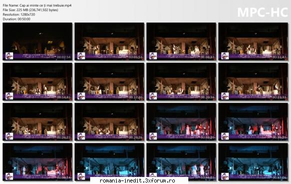 Cap ai minte ce-ți mai trebuie(Teatrul Municipal Caracal) - bgl23 - Teatru rom�nesc - Romanian Theater