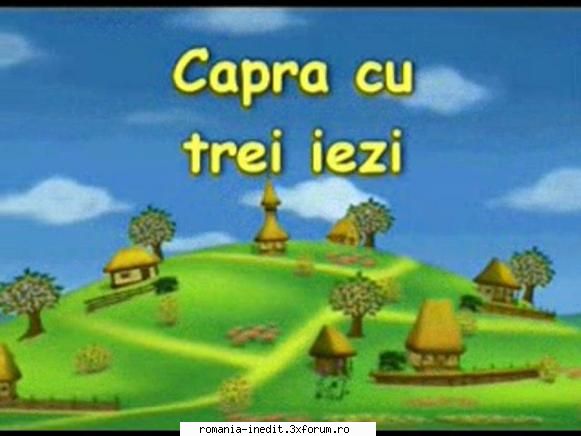 Capra cu trei iezi - Capra cu trei iezi dupa un basm Ion Creanga.mkv - Filme pentru copii - Movies for kids