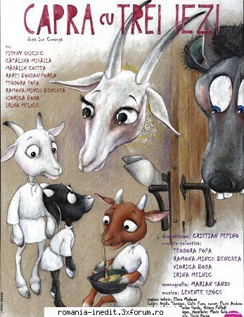 Capra cu trei iezi (Teatrul Prichindel) - Multumesc! Capra cu trei iezi - Teatru rom�nesc - Romanian Theater