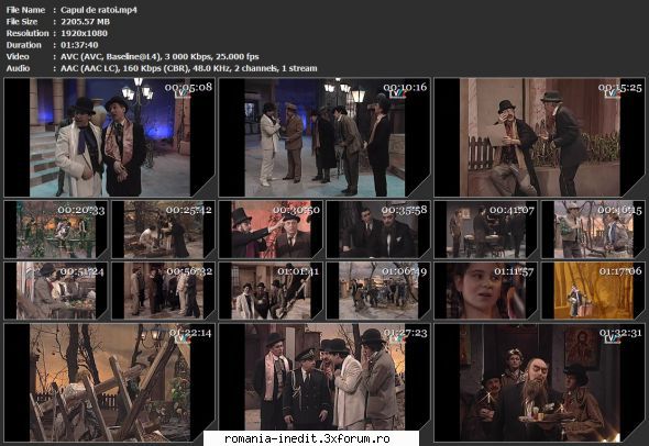 Capul de ratoi (1992) (Teatru TV) - sasadoru - Teatru rom�nesc - Romanian Theater