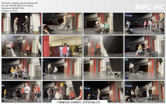 Caragiale exercitii teatrale(Trupa Teatrulescu) - bgl23 - Teatru rom�nesc - Romanian Theater