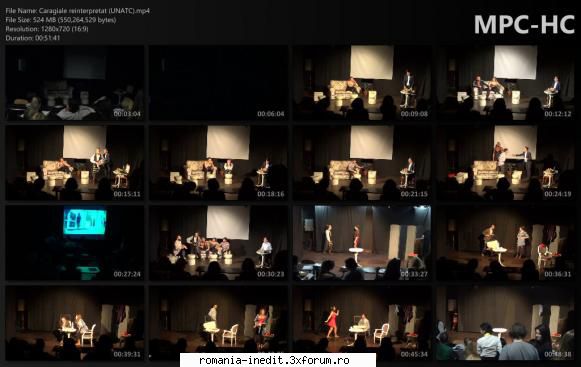 Caragiale reinterpretat (UNATC). - bgl23 - Teatru rom�nesc - Romanian Theater