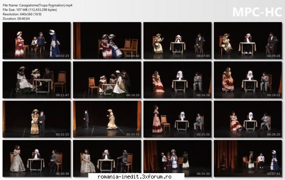 Caragialisme(Trupa Pygmalion) - bgl23 - Teatru rom�nesc - Romanian Theater