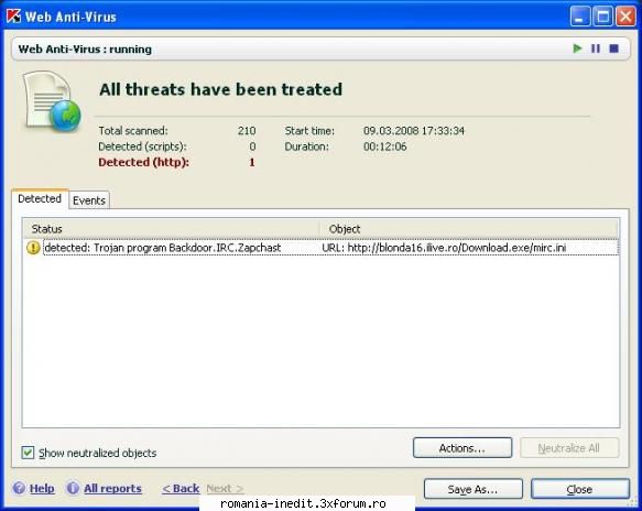 Care e cel mai bun antivirus? - ATENTIE! In primul rand nu stiam unde sa postez - Tech Support