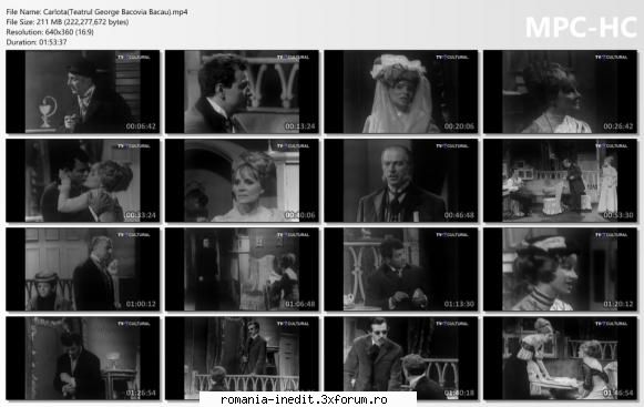 Carlota(Teatrul George Bacovia Bacau) - Autor: Miguel Mihura Traducere - Teatru rom�nesc - Romanian Theater