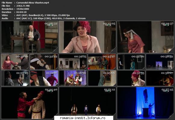 Carnavalul (2019) (Mihai Eminescu Chisinau) - Versiune scenică de - Teatru rom�nesc - Romanian Theater
