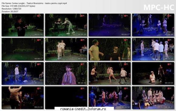 Cartea Junglei(Teatrul Bravissimo) - Profesori Coordonatori: Adrian - Teatru rom�nesc - Romanian Theater