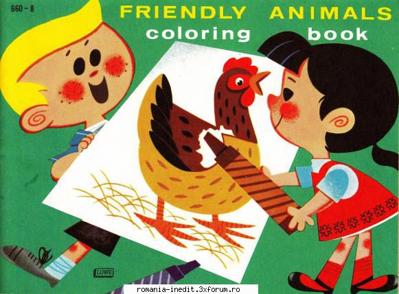 ****Cărți de colorat ***** - Friendly Animals - Carti pentru copii - Books