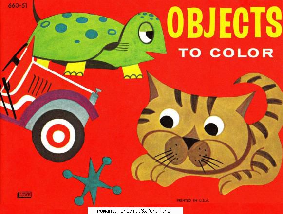 ****Cărți de colorat ***** - Objects to color - Carti pentru copii - Books