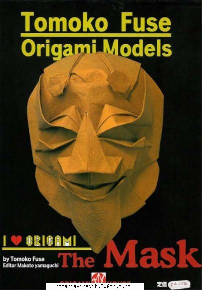 Carti pentru copii - Tehnica origami- masti - Carti pentru copii - Books
