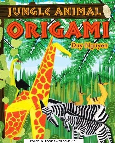 Carti pentru copii - Jungle animal origami - Carti pentru copii - Books