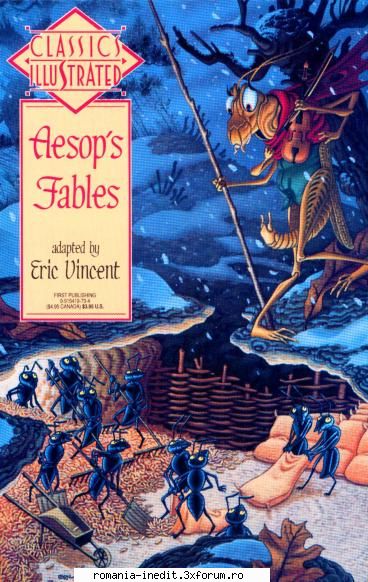 Carti pentru copii - Aesop's Fables Classics Illustrated - Berkley - Carti pentru copii - Books