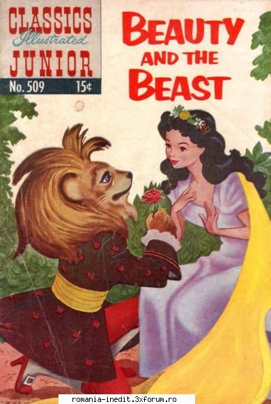 Carti pentru copii - Beauty and the beast - 1954 Classics Illustrated - Carti pentru copii - Books