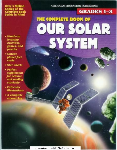 Carti pentru copii - Our solar system ( book) Grades 1-3 Hands- on - Carti pentru copii - Books