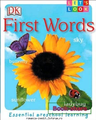 Carti pentru copii - First Words DK Preschool | 2006 | ISBN: | 36 - Carti pentru copii - Books
