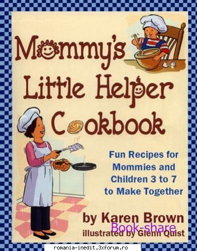 Carti pentru copii - Mommy's Little Helper Cookbook Simon & Schuster | - Carti pentru copii - Books